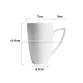 White Ceramic Mugs Plain Porcelain Mug